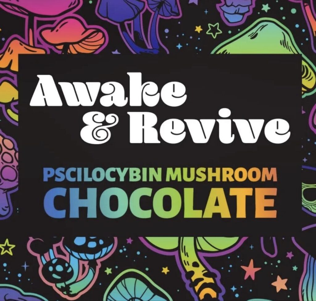Awake and Revive Mushroom Chocolate | awake & revive chocolate
